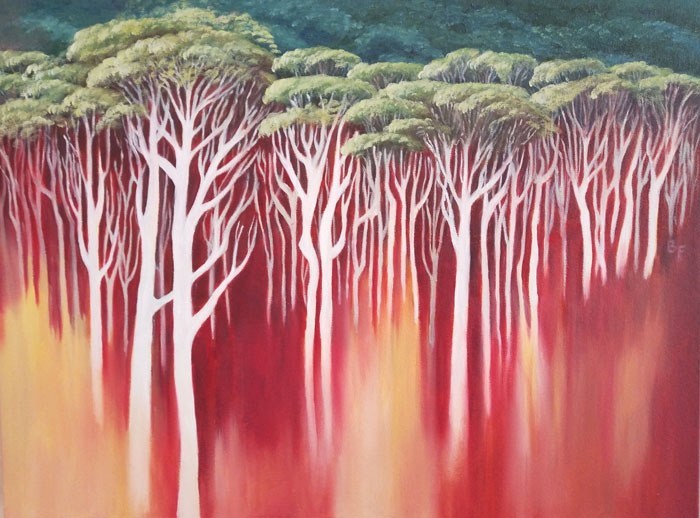 &quot;Trees in Dance&quot; Oil