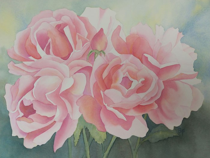 &quot;For Doreen&quot; Watercolour