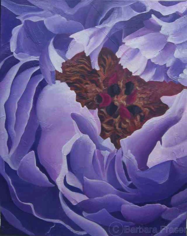&quot;Into the Mauve&quot; Acrylic