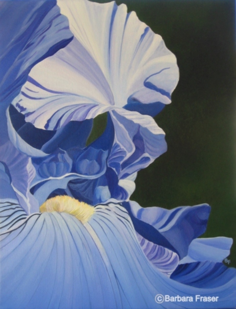 &quot;Blue Wave&quot; Acrylic