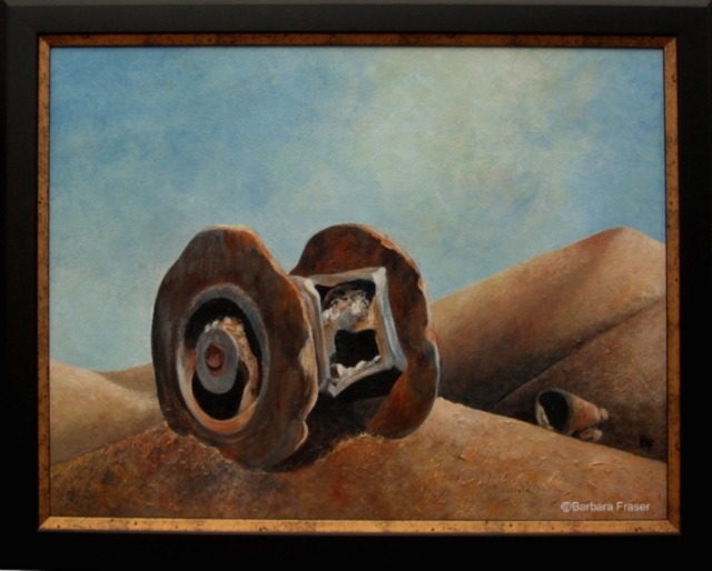 &quot;Dredging Dreams&quot; Acrylic